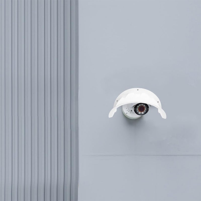 UKCOCO Outdoor Camera Cover - 2 Pcs Universal Security Camera Cover - Sun Rain Shield for Outdoor Gate Dome, S340, Blink(White) - Image 2